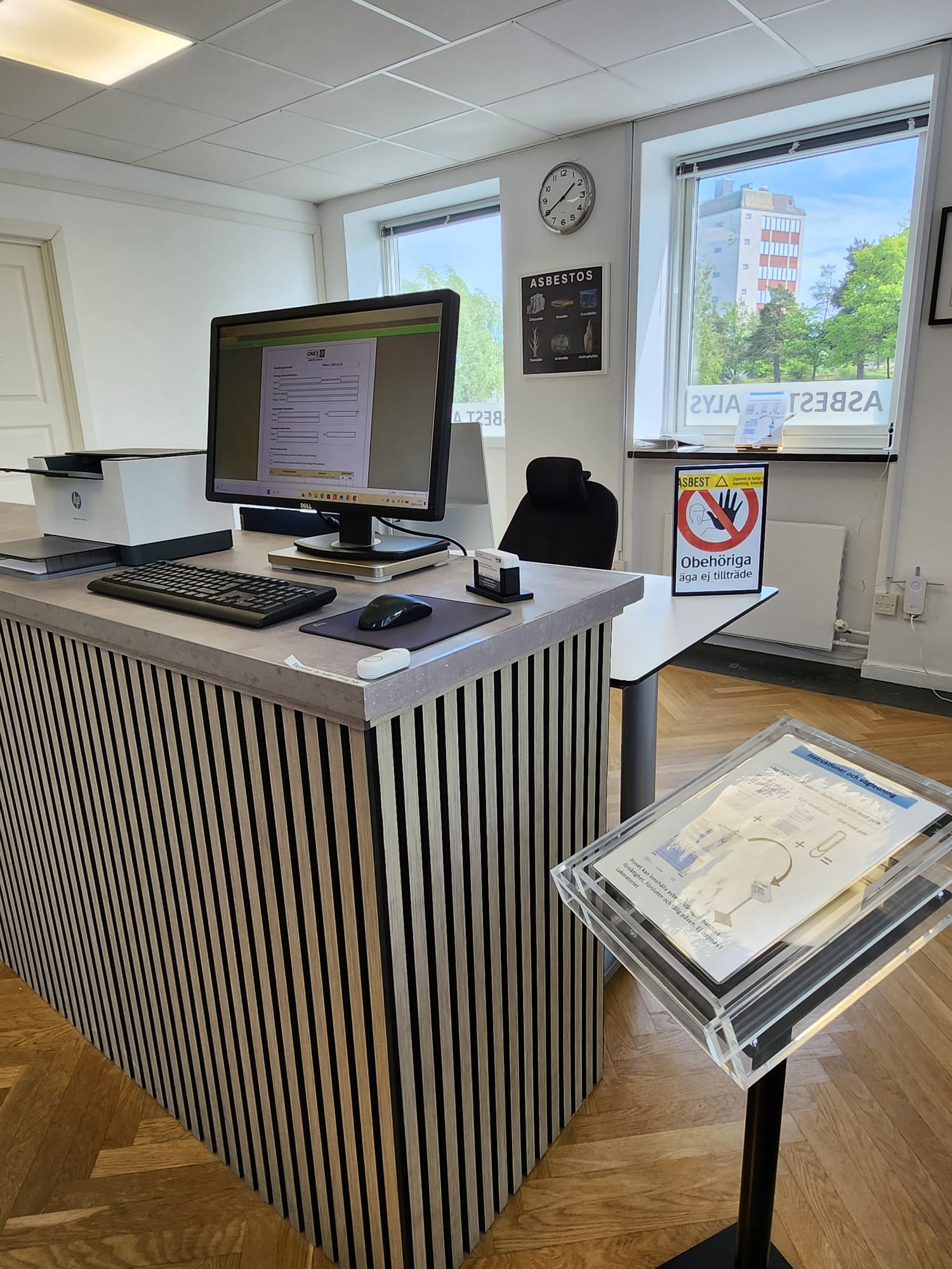 Registrering av inkomna prover